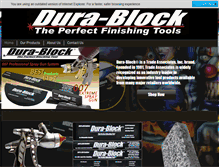 Tablet Screenshot of dura-block.com